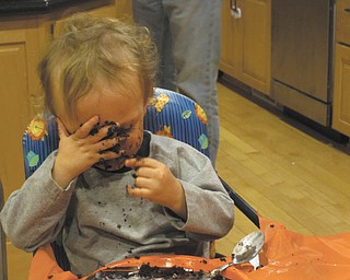 Some days, you've just got to have your cake. Eating it is optional. Photo sent in by Rosemary Hart.