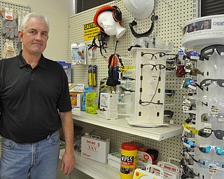 Steve Hebbler, owner of Trinity Safety Supply, discussing the increased demand that he has seen over the years as a result of the oil and gas industry.