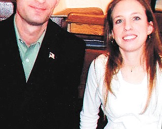 Jordan Newland and Danielle Odstrecilek