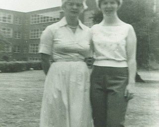 Sylvia Takash of Vienna sent in this photo from 1961 of her and her mom, Bertha McAnally of Youngstown. An only child, Sylvia said her mom was her dearest friend whom she misses terribly.