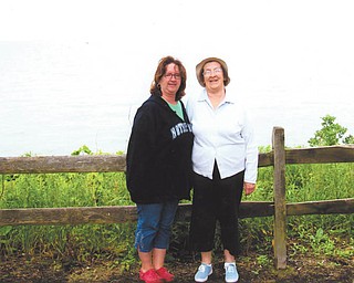 Going to Geneva-on-the-Lake is one of the favorite activities of Marie Rubesich of Warren, mother of Beth Hull of Youngstown. This photo was taken on a trip to Geneva. Beth says her mother "... is a wonderful person who gets along with everyone ... and would do anything for anyone."