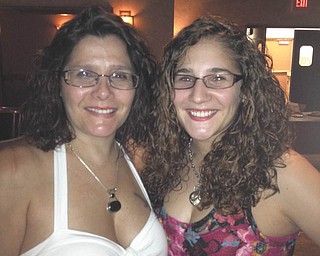 Aside from doing just about everything together, Brooke Sakmar and her mother, Darlene Sakmar, both of Youngstown, are also attending Youngstown State University. "We study together, go out together, and everything in between what mother/daughter and friends do," Brooke says, adding that her mother almost joined the sorority she's in.