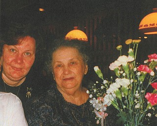 Carole Price of Youngstown, daughter of the late Ann Babinchak, wrote a poem titled "My Mother, My Friend" in honor of her mother.