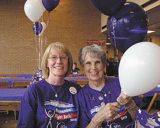 This is one of the favorite photos that Janice Rovnak of Youngstown has of herself and her mother, Betty Ford, also of Youngstown. They're both breast-cancer survivors and have supported each other as mother and daughter and as friends. "Look at her smile," Janice says of her mother, "does that look like someone who's given up?"
