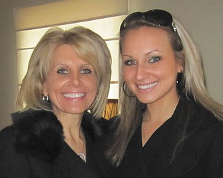 “Thank you, Mom, for your untiring faith, your forgiving heart and the love you show to me and everything around you every day,” writes Katie Olenick about her mother, Faith Olenick. Both are from Canfield.
