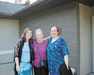"Ours is a story of the special relationship between two mothers and two daughters ... a bond of friendship that does not end with death," writes Bonnie Dutton of Boardman. Her daughter, Elaine Dutton, helped her get through the cancer treatments after her mother, Doris Turnovsky of Poland, was diagnosed with cancer. Doris, in turn, comforted Bonnie when Elaine died in a car accident this year.