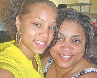 Tracee Banks, 17, poses for an undated photo with her mother, Tracee Hewlett. It was posted on Hewlett’s Facebook page. Melvin Shaw is on trial in Mahoning County Common Pleas Court in the slaying of Banks in 2010.