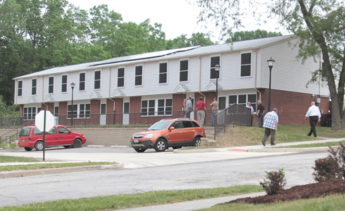 Dignitaries conducted a ribbon-cutting ceremony Tuesday at the Youngstown Metropolitan Housing Authority’s 76-unit Brier Hill Annex apartment complex, which has undergone a nearly two-year, $10 million federally funded renovation.