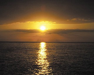 Lori Detwiler took this photo of the beautiful sunset in Negril, Jamaica, at her daughter's wedding.