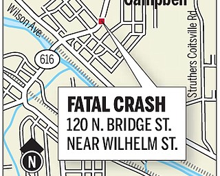 Location in which a minivan lost control and flipped over, throwing its passengers into the road.