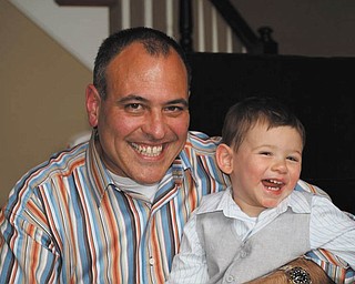 The grin gets passed down to the next generation! Here are Stephen La Magna Sr. and Stephen La Magna Jr. Photo sent in by Melissa La Magna.