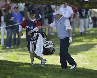 Dennis Miller during the first round of the U.S. Open Championship golf tournament Thursday, June 14, 2012, at The Olympic Club in San Francisco. (AP Photo/Ben Margot)