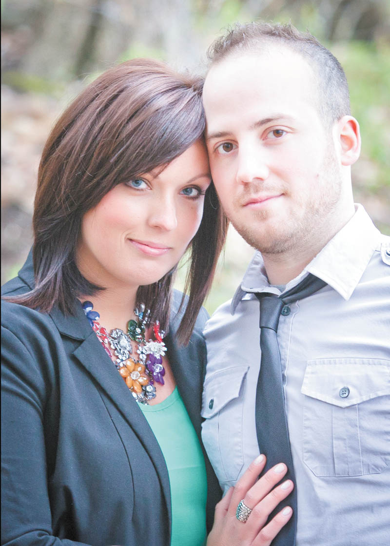 Jessica Hurd and Joe Meyer