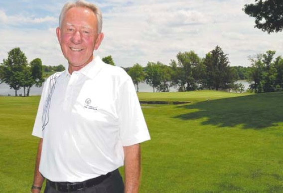 Former PGA golfer Jerry McGee stands out in a fairway at The Lake Club in Poland.  The East Palestine resident is one of golf's greatest storytellers.
