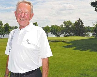 Former PGA golfer Jerry McGee stands out in a fairway at The Lake Club in Poland. The East Palestine resident is one of golf's greatest storytellers.