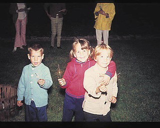 This photo, submitted by Janet Misel, was taken 40 years ago at a Fourth of July picnic at the home of her grandparents, Larry and Mildred Varner. The children are Janet's brother, Jim Misel, Janet and their cousin, Dave Olsavsky.