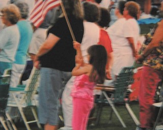 This photo was taken at a Fourth of July celebration at Westminster College and submitted by J. Ferrett of Hubbard.