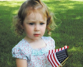 Cathy Hoover sent in this photo of her granddaughter Trinity Kale, taken July 4, 2011.