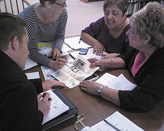 From left to right are Jack Savage of Liberty, Anna Aey of Canfield, Donna Detwiler of North Lima and Barb Kosensky of Youngstown, who are working toward establishing Yellow Brick Place, where cancer patients can find hope, support and education. An Awareness Day for the proposed center will take place from 1 to 4 p.m. July 15 at Austintown Township Park.