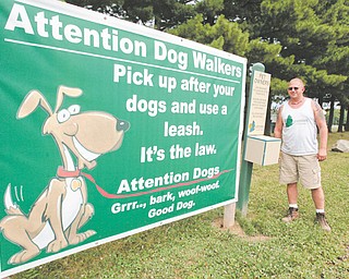 Todd Shaffer, Austintown Township Park supervisor, hopes to have a fenced-in dog park ready for use before the end of winter.