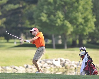 Nathan Garofalo, Columbiana, chips onto No. 18 and his way to a 90. He was playing in the 2012 Greatest Golfer of the Valley junior finals Saturday at Trumbull Country Club. Adult finals are Aug. 24, 25 & 26.
Greatest is presented by these sponsors: Farmers National Bank, Stadium GM, Mark Thomas Ford, Cole Valley Cadillac, New Castle School of Trade, Taco Bell, MyLoop ScoreCards.
 
