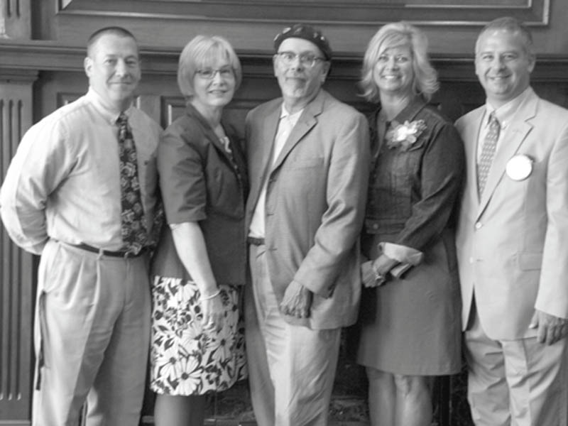 The Rotary Club of Youngstown recently installed officers for the 2012-2013 club year. From left to right are: Paul Garchar, vice president; Carol Chamberlain, treasurer; Ronald Cornell Faniro, president; Becky Keck, secretary; and Scott R. Schulick, president-elect. The club was established in 1915 and meets each Wednesday at noon at the Youngstown Club. For membership information call 330-743-8630. 