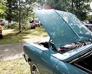 A "Thunder in the Park" car show was held in McDonald, Ohio on July 29, 2012. 