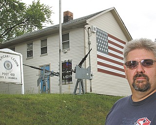 American Legion Post 472 has started a Road to Remembrance community campaign to help finance an expansion of its post home and make it handicap-accessible. Robert Raver, Post 472 commander, stands in front of the post home at 323 E. Indianola Ave., on Youngstown’s South Side. The post plans to build a 24-by-34-foot addition, which will include two handicap-accessible restrooms off the rear of the building.