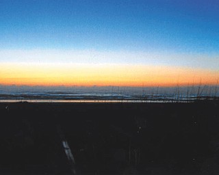 Pam Hall of Hubbard sent in this photo of sunrise at the beach in St. Augustine, Fla. It was taken in March.