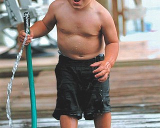 Proud grandma Susan Porter sent in this photo of her grandson D.J. Porter, 18 months, experiencing new surprises on his first vacation at Lake Norman, N.C. His parents are Mark and Stephanie Porter of Canfield.