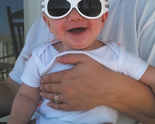 At 7 months old, Rodney Hepfner III already knows how to rock a pair of sunglasses. Beth Hepfner sent in this photo, which was taken last year in Holden Beach, N.C.