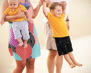 Patrick, Samantha, Sam (2) and Leo (4 months) Manning spend time at Bethany Beach in July. Photo sent in by Joyce Buzzacco.