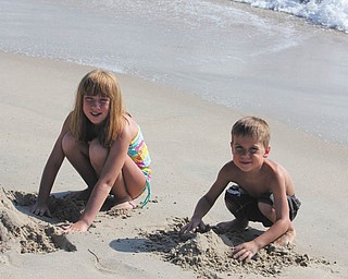 Donna Zagotti of Canfield submitted this photo of her children, Hope and Ryan Zagotti, which was taken in Fenwick Island, Del., in August 2011.