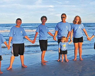 Beach photos of the Moderalli family at Hilton Head Island, S.C., show they had a good time. Photo sent in by Amy O'Hara.