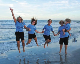 Beach photos of the Moderalli family at Hilton Head Island, S.C., show they had a good time. Photo sent in by Amy O'Hara.