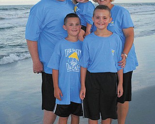 Beach photos of the Moderalli family at Hilton Head Island, S.C., show they had a good time. Photo sent in by Amy O'Hara.