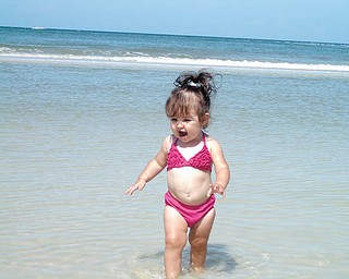 Marissa enjoys the beach in Fort Myers, Fla. Photo sent in by Kelly Alexander.