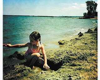 Jamie Williams of Austintown sent this photo of her daughter Addison playing in the sand at Huntington Beach in Cleveland..