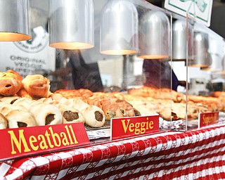 DeChelli's Italian Cafe offered a large selection of stromboli at the Greater Youngstown Italian Festival on August 4, 2012.