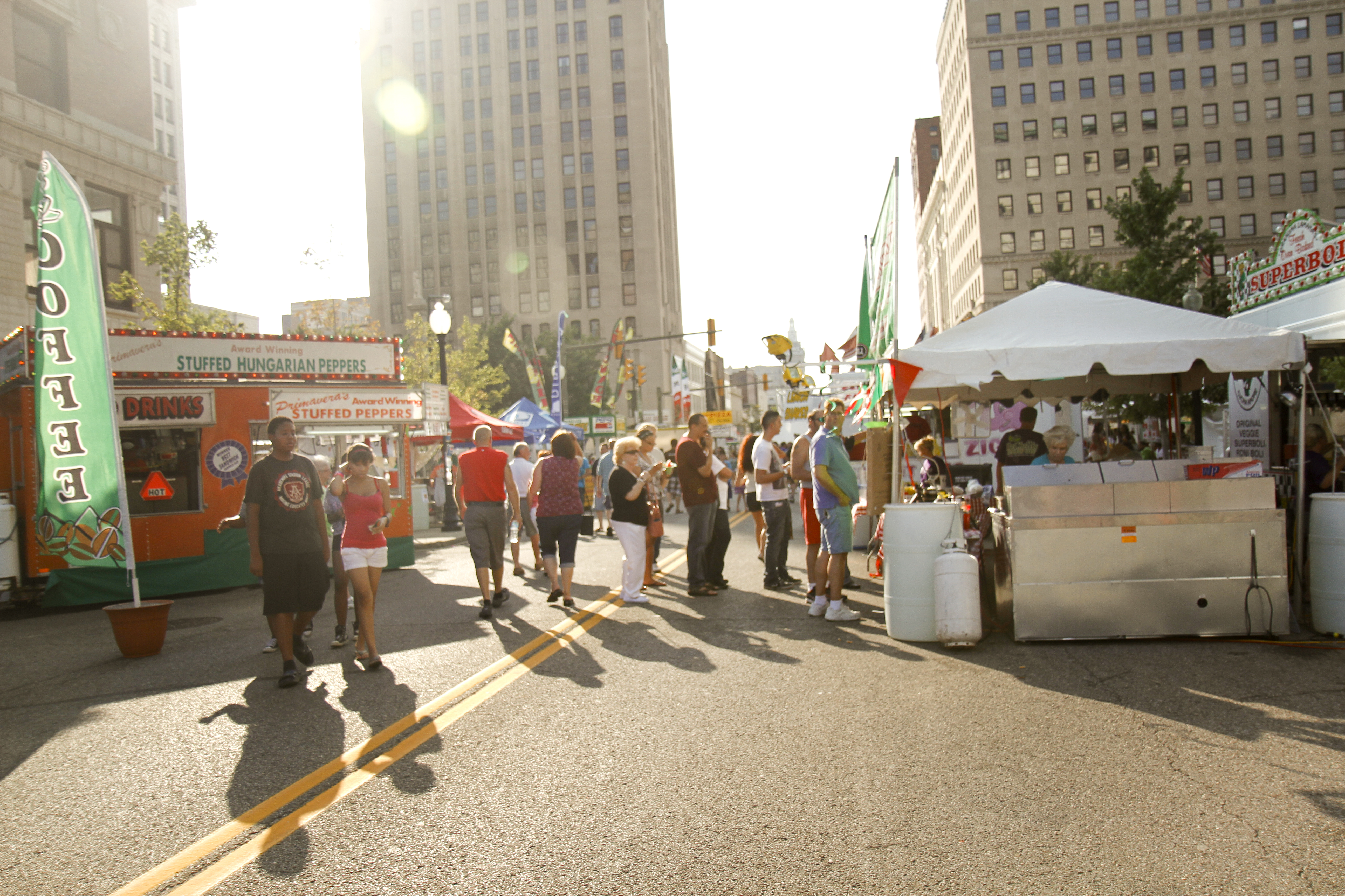 The Greater Youngstown Italian Festival on August 4, 2012.