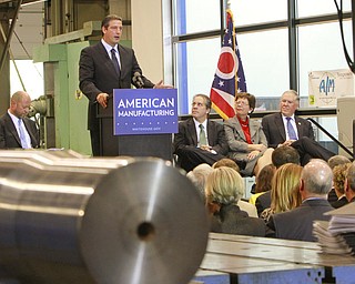 ROBERT K. YOSAY | THE VINDICATOR..Congressman Tim Ryan - at M7 technologies .a 30 Million dollar grant for a manufacturing hub was announced today at M7 Technologies - .Obama officials, including White House National Economic Council Director Gene Sperling, Acting U.S. Commerce Secretary Rebecca Blank, Under Secretary of Defense Frank Kendall and a host of other manufacturing officials will be at M-7 Technologies.. - -30-..