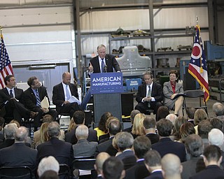 ROBERT K. YOSAY | THE VINDICATOR..a 30 Million dollar grant for a manufacturing hub was announced today at M7 Technologies - .Obama officials, including White House National Economic Council Director Gene Sperling, Acting U.S. Commerce Secretary Rebecca Blank, Under Secretary of Defense Frank Kendall and a host of other manufacturing officials will be at M-7 Technologies.. - -30-..