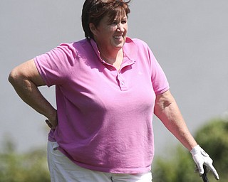 William D. Lewis The Vindicator Lori Bowden women's winner at Lake Club Sunday.