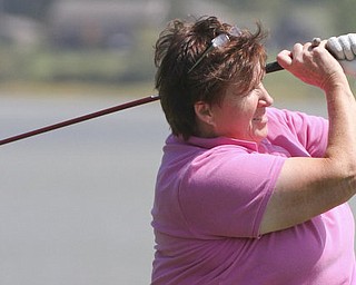 William D. Lewis The Vindicator Lori Bowden women's winner at Lake Club Sunday.