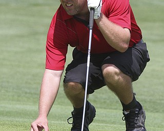 William D. Lewis The Vindicator Dan Horacek at Lake Club Sunday.