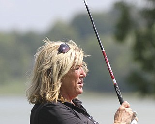 William D. Lewis The Vindicator Pam Porter at LAke Club Sunday 8-26-12