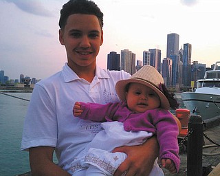 Ayvah and her big brother, Elijah, enjoy Navy Pier in Chicago on Memorial Day Weekend. Photo sent in by Grandma Betty Cuevas. All are from Boardman.