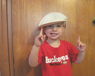 Which team is No. 1? Jennifer Gilliland of Hubbard sent in this photo of her son, Logan.