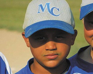 Arlene Scull of Youngstown sent in this photo of her grandson, Cameron Smith, 7 of Austintown, who played baseball for MillCreek this summer.
