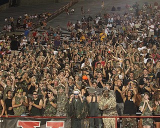Mooney cheering section